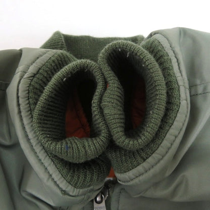 WIND AND SEA Reversible MA-1 Bomber Khaki/Orange Size M