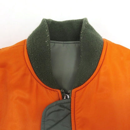 WIND AND SEA Reversible MA-1 Bomber Khaki/Orange Size M
