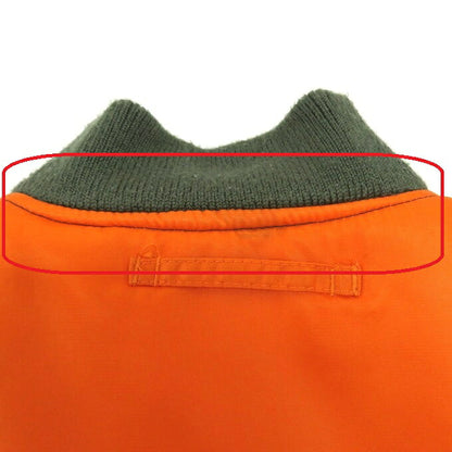 WIND AND SEA Reversible MA-1 Bomber Khaki/Orange Size M