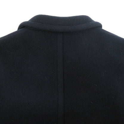 MACPHEE Pile Melton Oversize Coat Navy