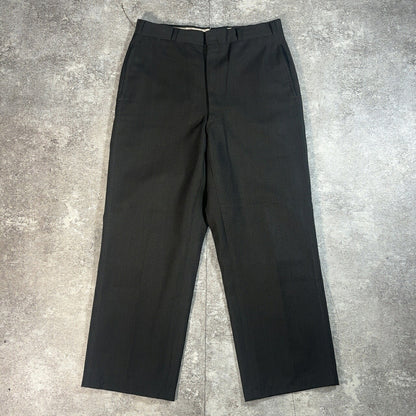 Gripper Zipper 50s-60s Vintage Double Claw Black Pants