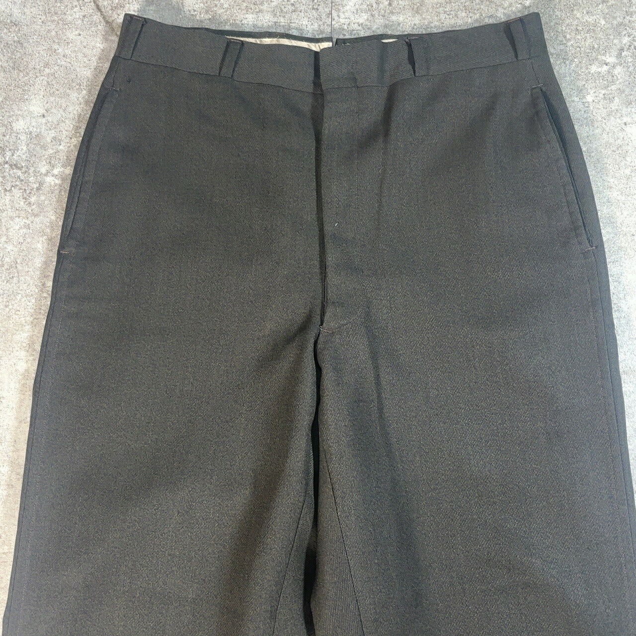 Gripper Zipper 50s-60s Vintage Double Claw Black Pants