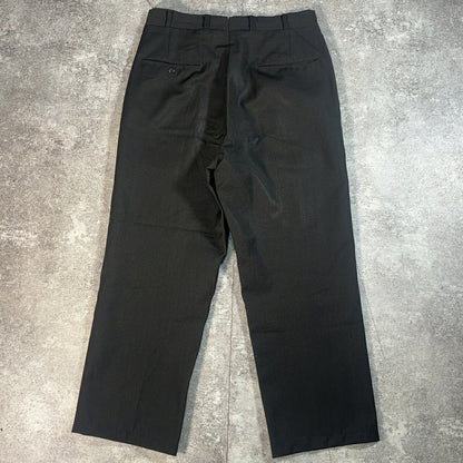 Gripper Zipper 50s-60s Vintage Double Claw Black Pants