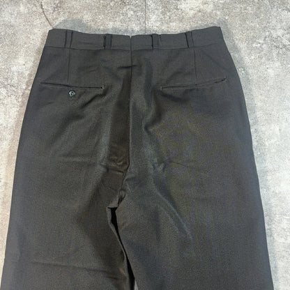 Gripper Zipper 50s-60s Vintage Double Claw Black Pants