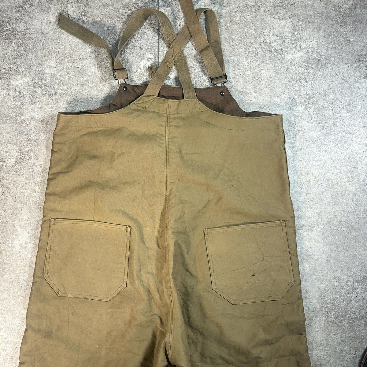 U.S.NAVY U.S.N 40s Vintage Deck Pants Green Size L