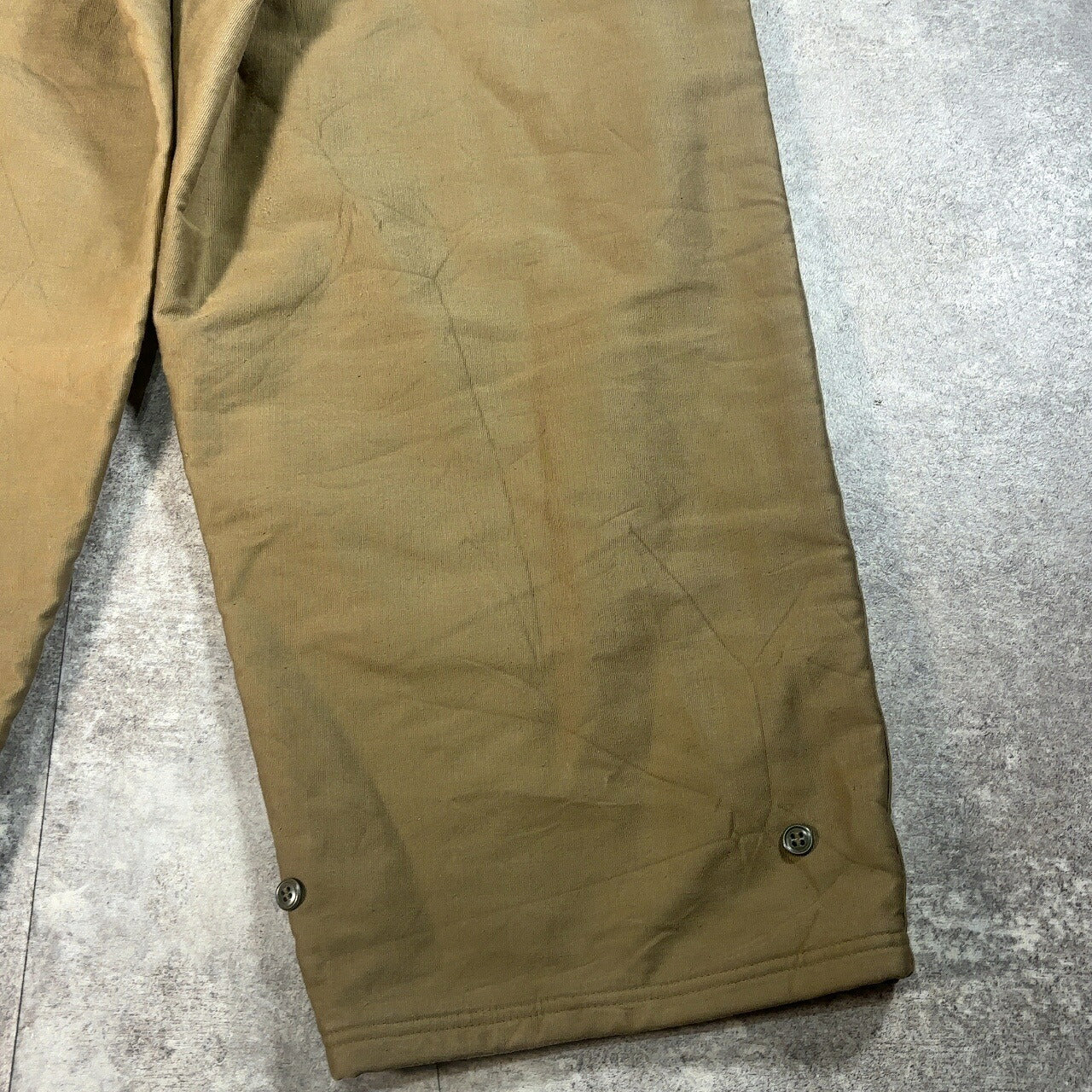 U.S.NAVY U.S.N 40s Vintage Deck Pants Green Size L