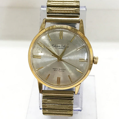 CITIZEN deluxe Para Shock Phynox Tone Watch Size ONE SIZE