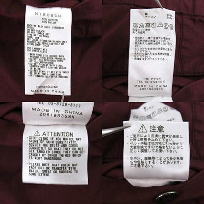 THE NORTH FACE PURPLE LABEL Ripstop Pants Bordeaux Size 36