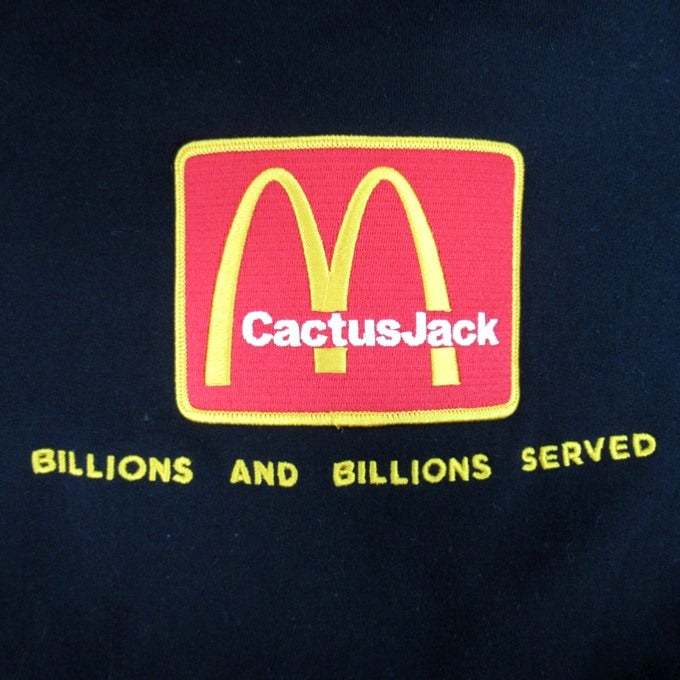 Travis Scott x McDonald's Billions Hoodie Black Size L