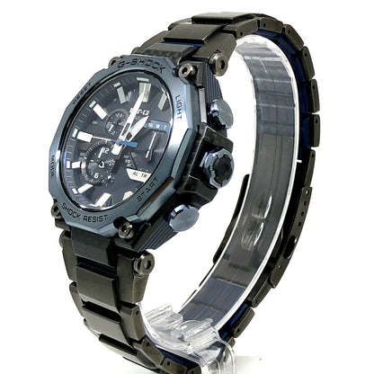 G-SHOCK MT-G Black Blue Tough Analog Watch Size ONE SIZE