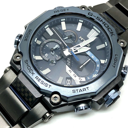 G-SHOCK MT-G Black Blue Tough Analog Watch Size ONE SIZE