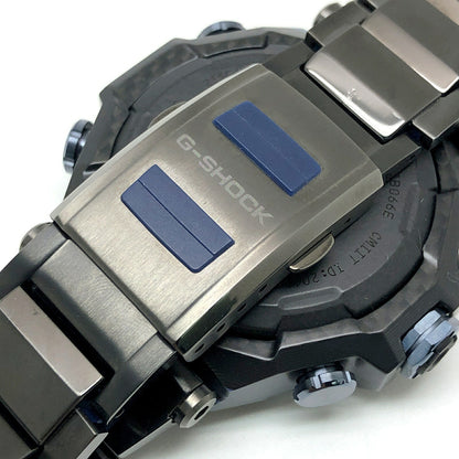 G-SHOCK MT-G Black Blue Tough Analog Watch Size ONE SIZE