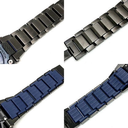 G-SHOCK MT-G Black Blue Tough Analog Watch Size ONE SIZE