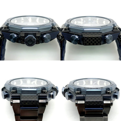 G-SHOCK MT-G Black Blue Tough Analog Watch Size ONE SIZE