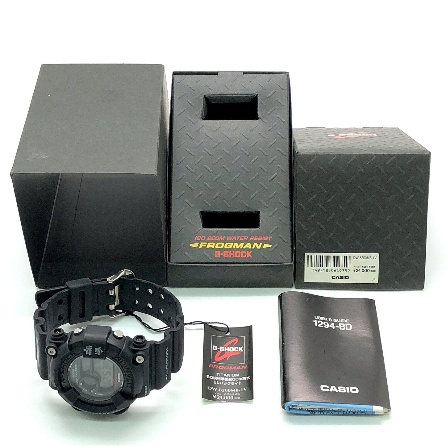 G-SHOCK FROGMAN MEN IN DW-8200MB-1V Watch Size ONE SIZE