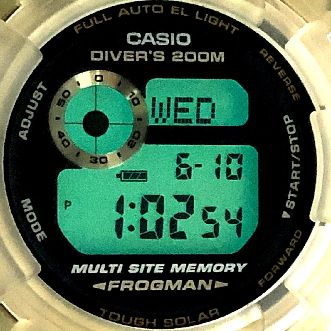 G-SHOCK 25th Anniv. Frogman Glorious ONE SIZE Watch Size ONE SIZE