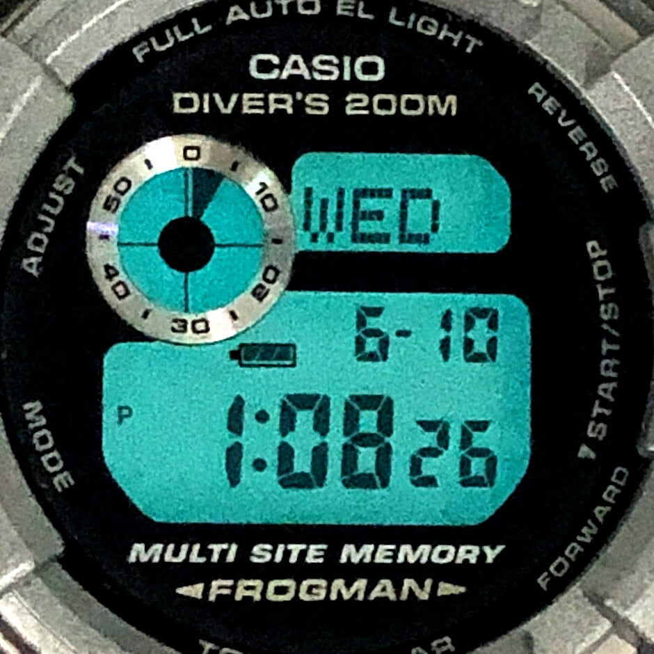 G-SHOCK Frogman GW-200S-8 Tough Solar ONE SIZE Watch Size ONE SIZE