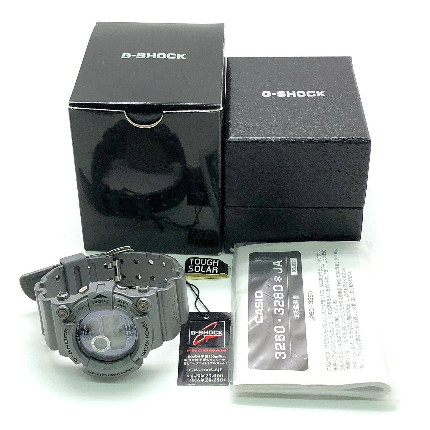 G-SHOCK Frogman GW-200S-8 Tough Solar ONE SIZE Watch Size ONE SIZE