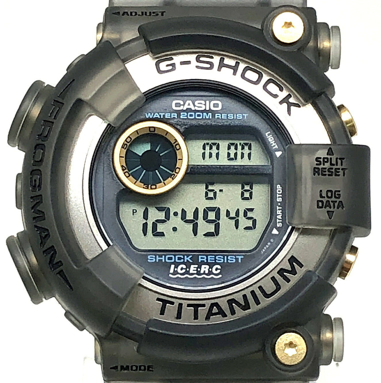 Casio G-Shock DW-8200K-8 Frogman Gray Watch