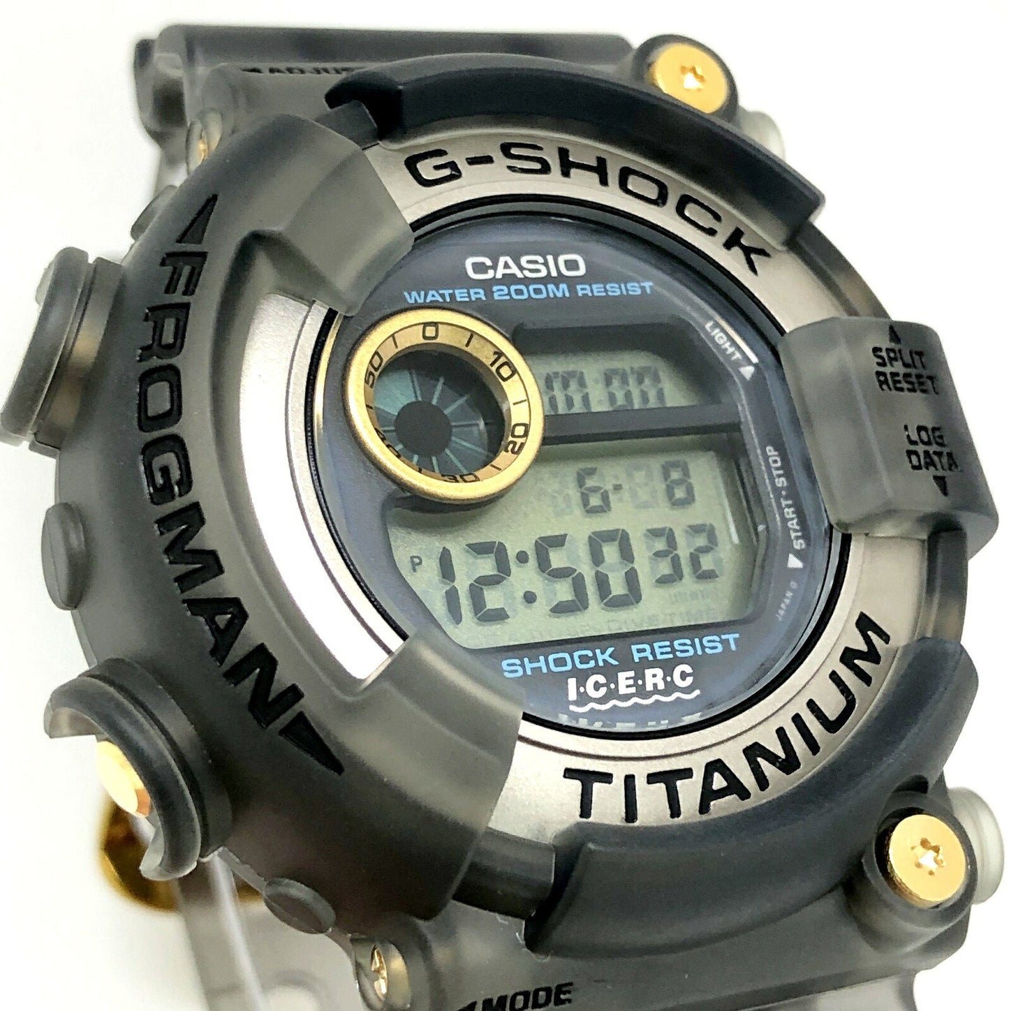 Casio G-Shock DW-8200K-8 Frogman Gray Watch