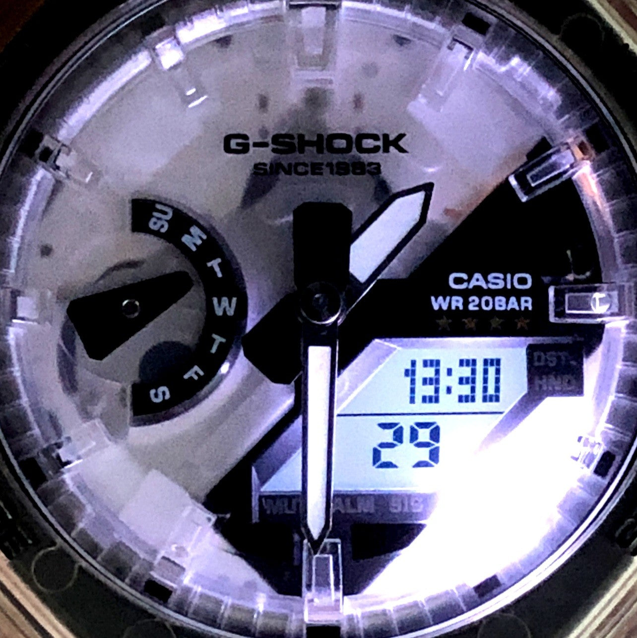 G-SHOCK 40th Anniv Clear Remix CasiOak Watch Size ONE SIZE