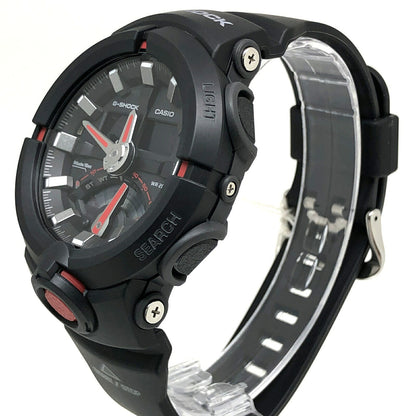 G-SHOCK GA-500 Wide Face Ana-Digi Black Red Watch Size ONE SIZE
