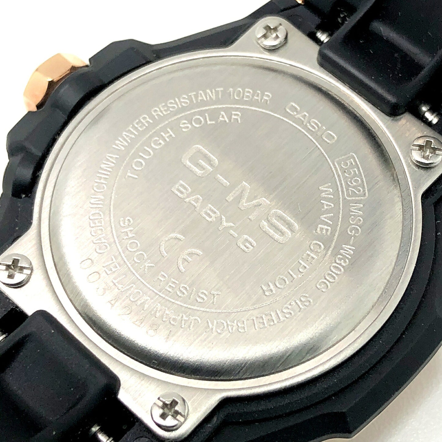 Casio Baby-G MSG-W300G-1A Tough Solar Metal