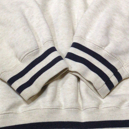 POLO SPORT 90's USA Print Half-Zip Sweatshirt Size XL