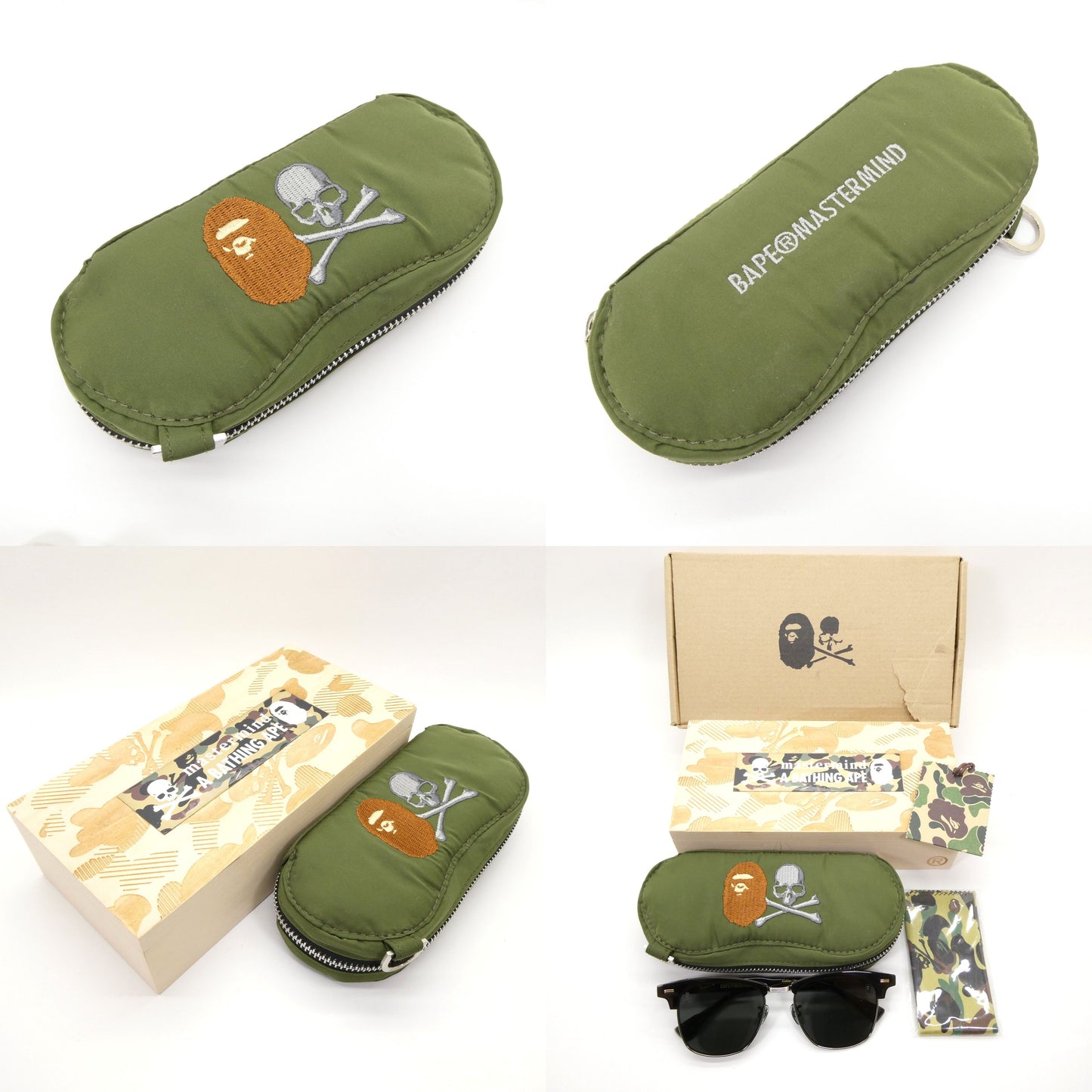 A Bathing Ape x mastermind Acetate Sunglasses Size ONE SIZE
