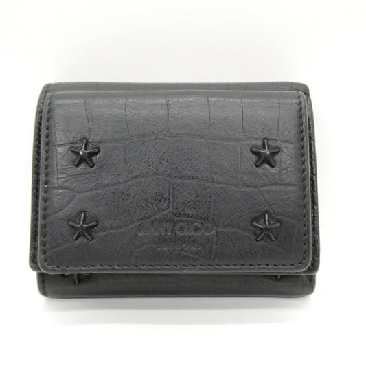 JIMMY CHOO Jayden Star Tri-fold Wallet Size ONE SIZE