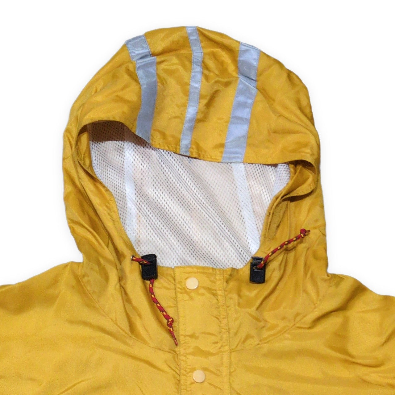 TOMMY BOY RECORDS 90s Nylon Back Logo Print Jacket Size L