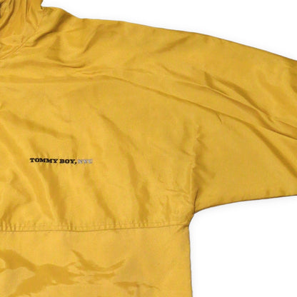 TOMMY BOY RECORDS 90s Nylon Back Logo Print Jacket Size L