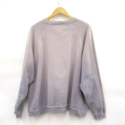 DAIRIKU 25SS Vintage Oversized Sweatshirt Purple Size M