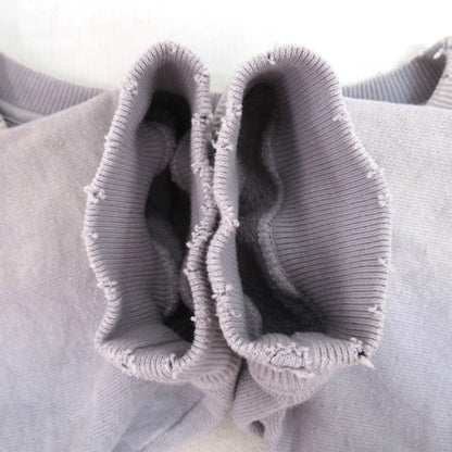 DAIRIKU 25SS Vintage Oversized Sweatshirt Purple Size M