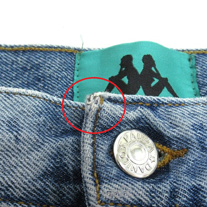 DANILO PAURA x KAPPA All-Over Pattern Jeans Indigo Size 30