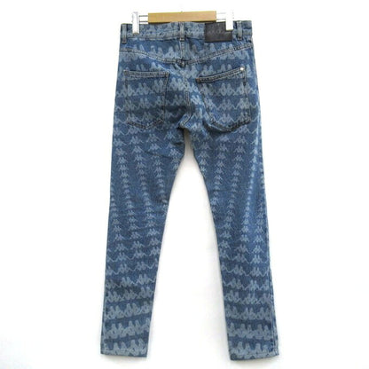 DANILO PAURA x KAPPA All-Over Pattern Jeans Indigo Size 30