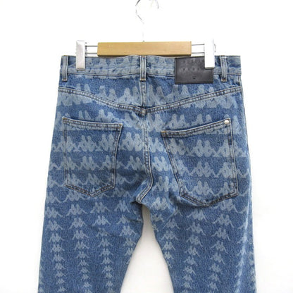DANILO PAURA x KAPPA All-Over Pattern Jeans Indigo Size 30