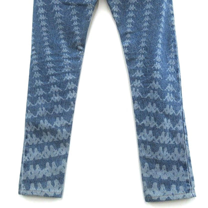 DANILO PAURA x KAPPA All-Over Pattern Jeans Indigo Size 30