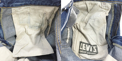 Levi's 1954 501Z XX Blue Denim Jeans Size 28