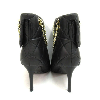 Maison MIHARA YASUHIRO 15FW Quilted Pin Boots Black Size 37