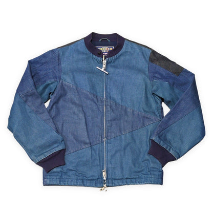 N.HOOLYWOOD x MIGHTY-MAC Patchwork Denim Jacket Blue Size S