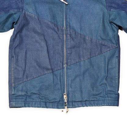 N.HOOLYWOOD x MIGHTY-MAC Patchwork Denim Jacket Blue Size S