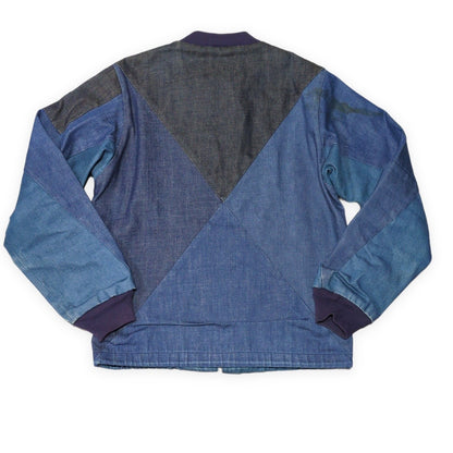 N.HOOLYWOOD x MIGHTY-MAC Patchwork Denim Jacket Blue Size S