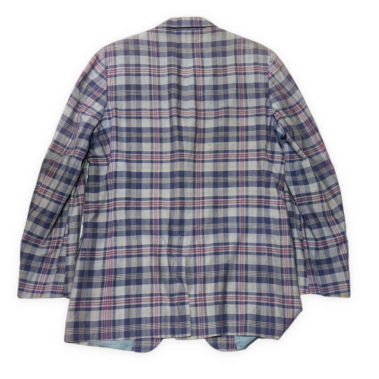 BROOKS BROTHERS 80s 2-Button Check Tailored Blazer Size 36R