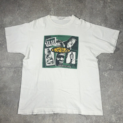 FRUIT OF THE LOOM 90s Vintage EXODUS Band T-Shirt White