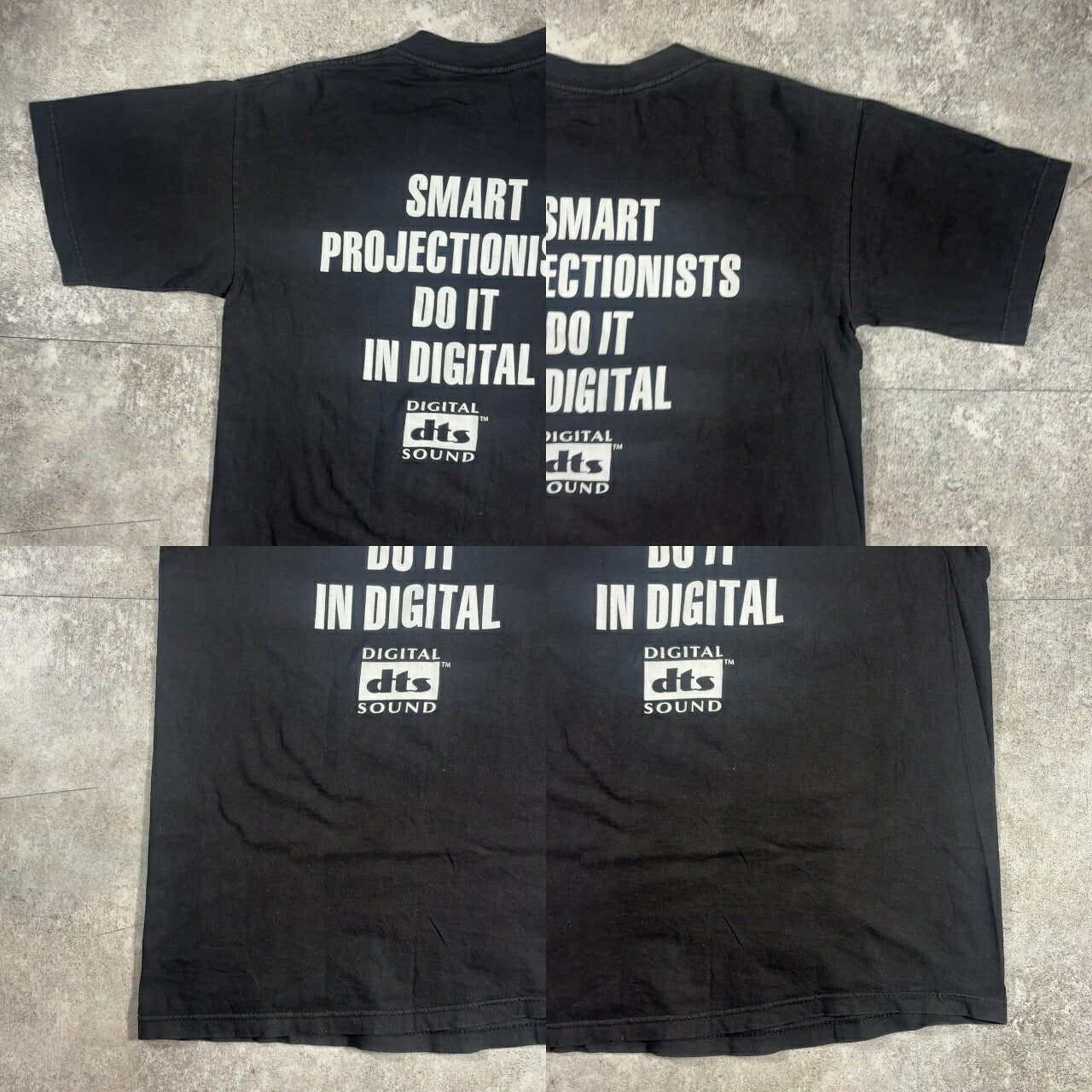 TWISTER Movie Tee 90s Black T-Shirt Size M