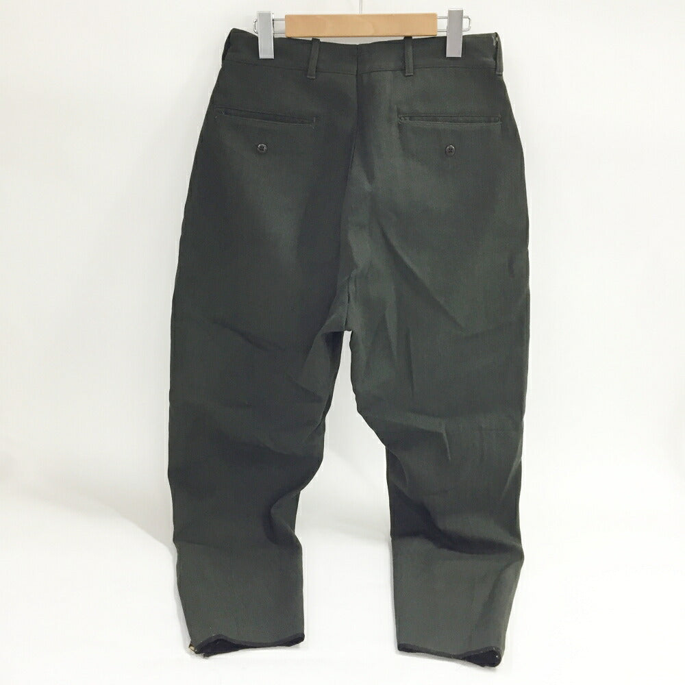 L.L.Bean 60s Leather Panel Jockey Pants TALON ZIP