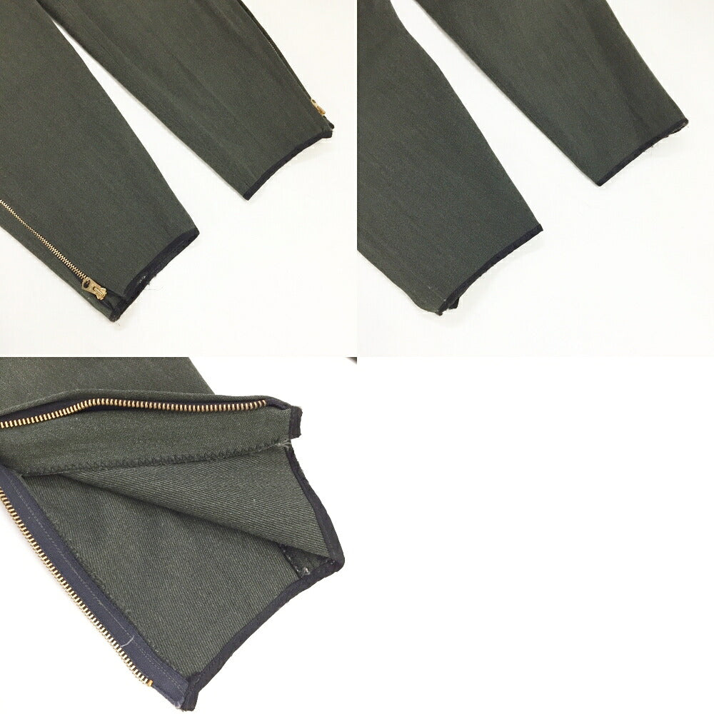 L.L.Bean 60s Leather Panel Jockey Pants TALON ZIP