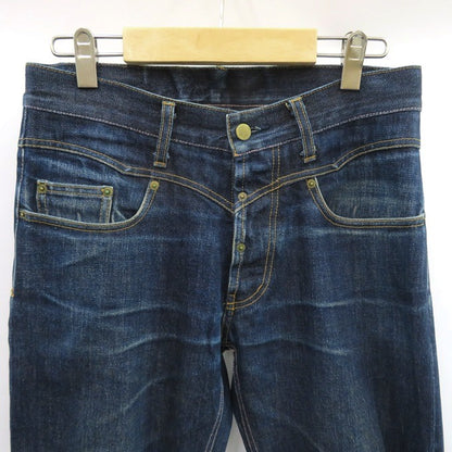 GANGSTERVILLE Iron Cross Embroidered Denim Jeans