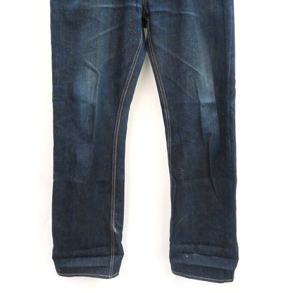 GANGSTERVILLE Iron Cross Embroidered Denim Jeans